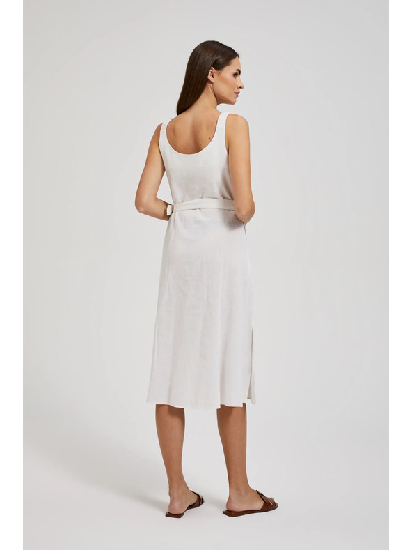 Moodo Weißes Trägerkleid