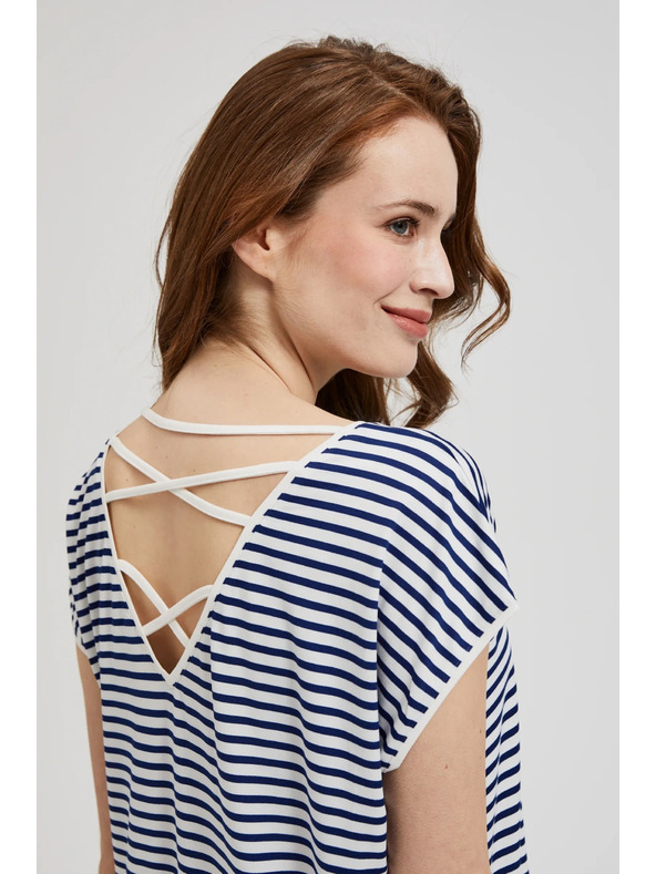 Moodo Gestreiftes Kleid von Moodo