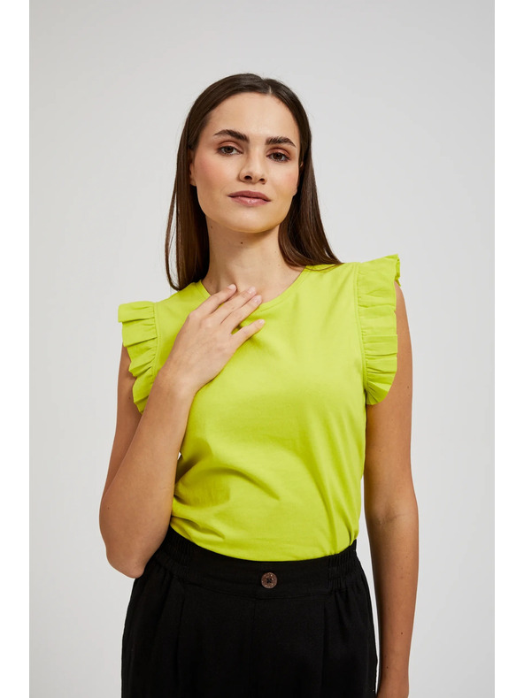 Moodo Damen-Top mit Volants