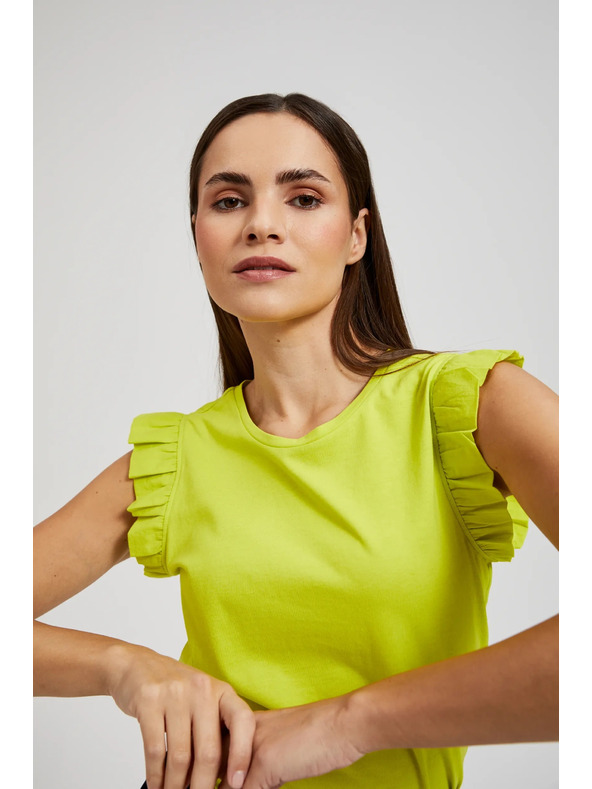 Moodo Damen-Top mit Volants