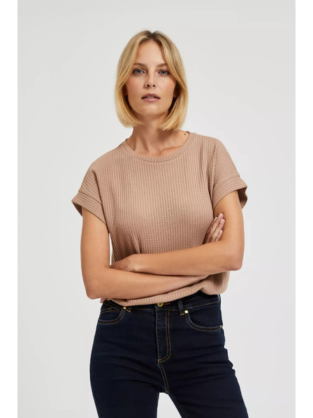 Moodo Hellbrauner Top