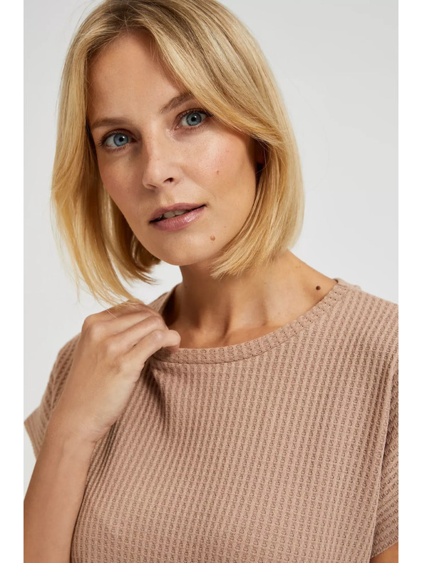 Moodo Hellbrauner Top