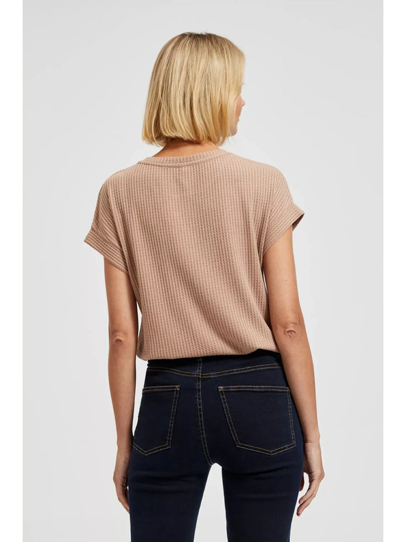 Moodo Hellbrauner Top