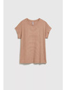 Moodo Hellbrauner Top