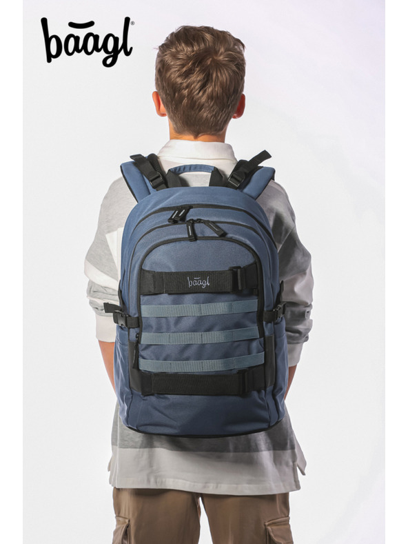 BAAGL  BAAGL Schulrucksack Skate Dust Blue