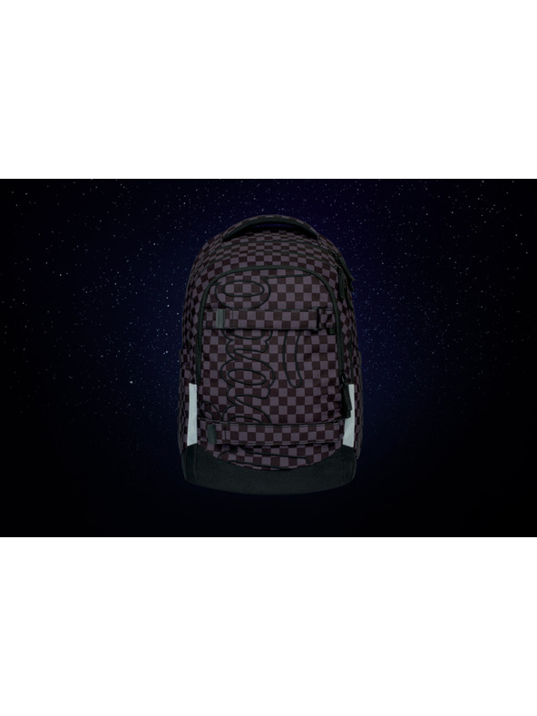 BAAGL  BAAGL SET 3 Skate max SKA grau: Rucksack, Federmäppchen, Beutel