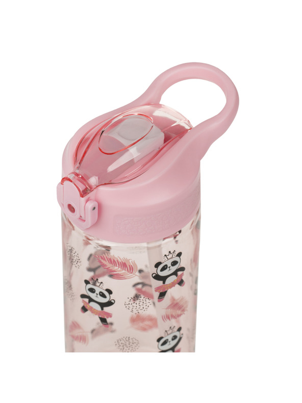 BAAGL  BAAGL Tritan-Trinkflasche mit Strohhalm Panda 500 ml