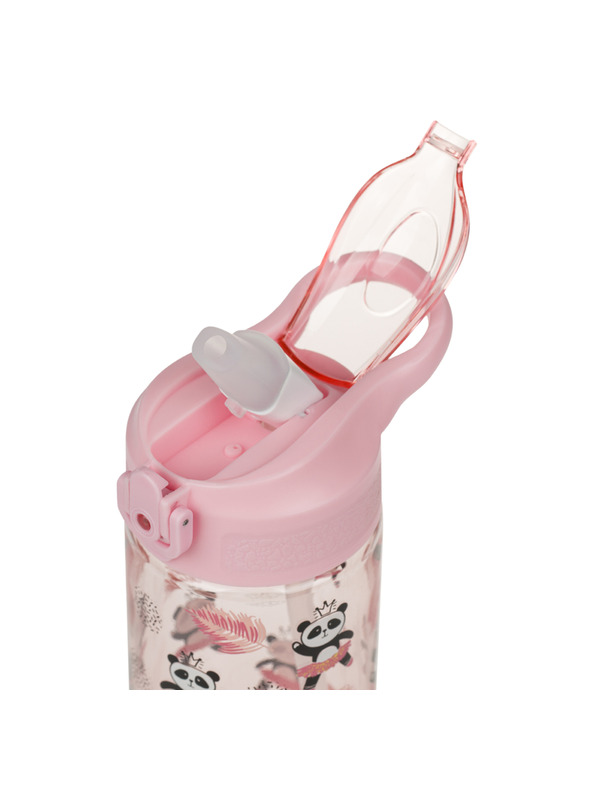 BAAGL  BAAGL Tritan-Trinkflasche mit Strohhalm Panda 500 ml