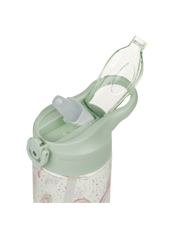 BAAGL  BAAGL Tritan-Trinkflasche mit Strohhalm Regenbogen 500 ml