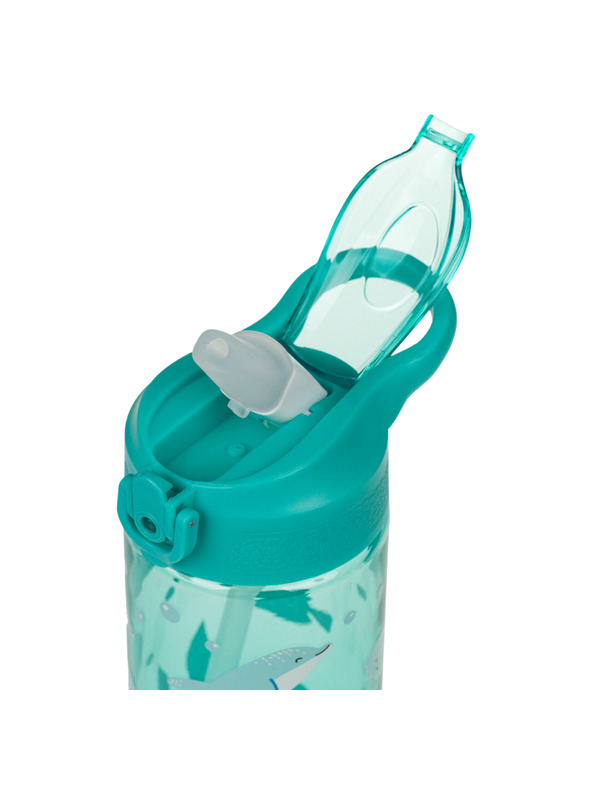 BAAGL  BAAGL Tritan-Trinkflasche mit Strohhalm Delfin 500 ml