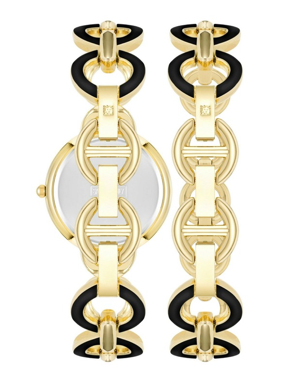 Anne Klein Geschenkset Uhr und Armband Anne Klein AK/4066BKST