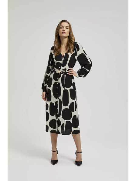 Moodo Kleid mit Gürtel