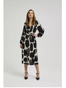 Moodo Kleid mit Gürtel