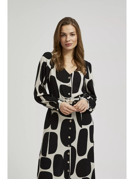 Moodo Kleid mit Gürtel