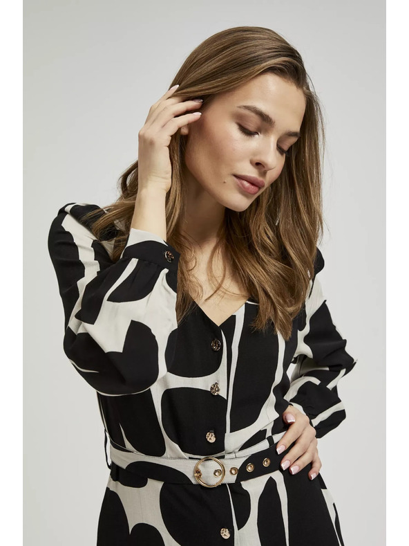 Moodo Kleid mit Gürtel