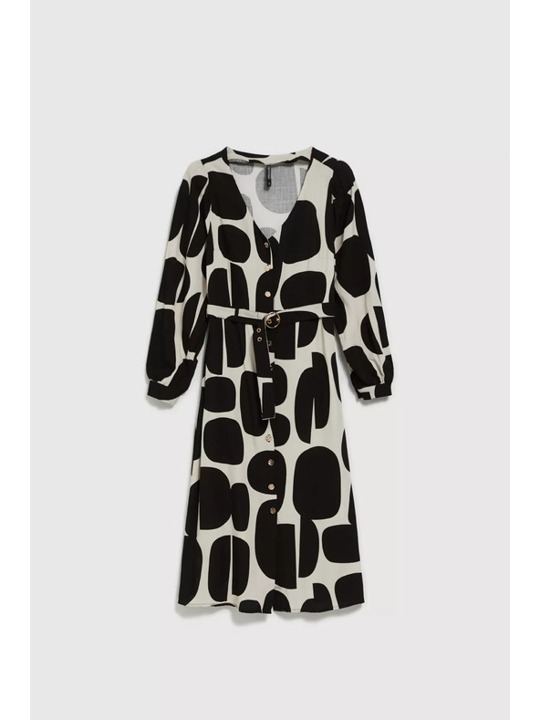 Moodo Kleid mit Gürtel