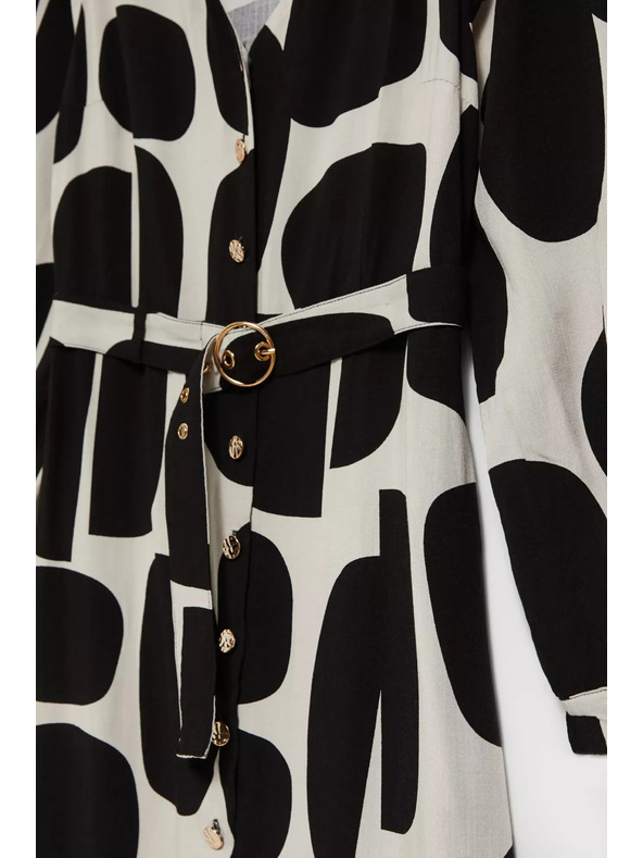 Moodo Kleid mit Gürtel