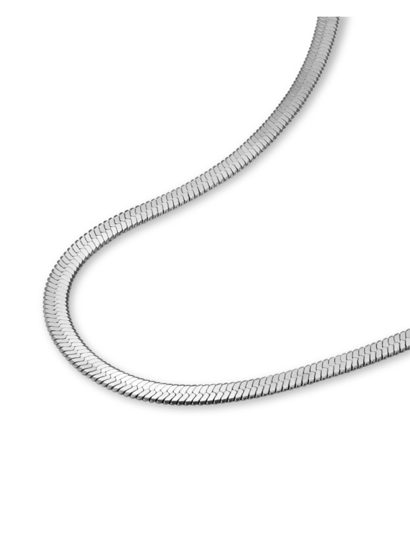 Rosefield Rosefield Halskette in Silberfarbe Snake JNFSS-J528