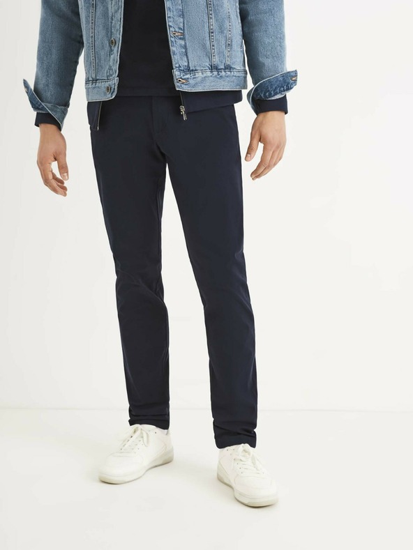 Celio Dunkelblaue Herrenhose Celio