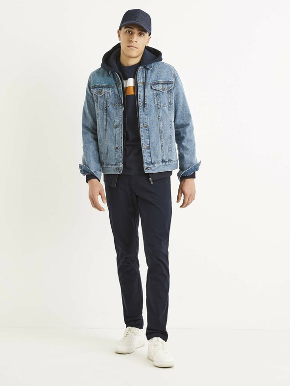 Celio Dunkelblaue Herrenhose Celio