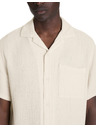 Celio Cremefarbenes Herrenhemd Celio Bagaz