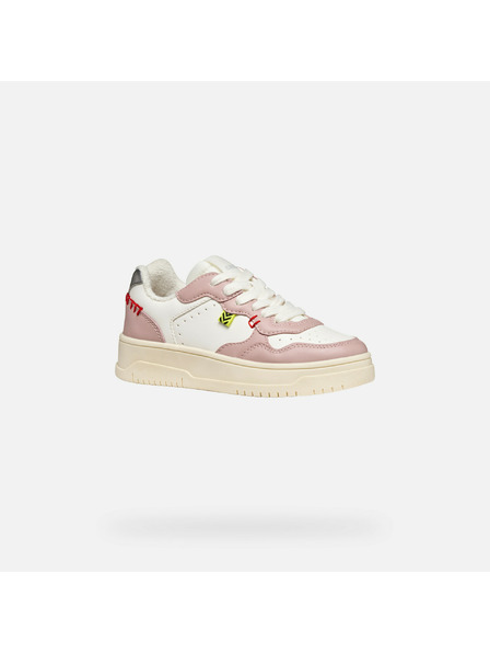 Geox Weiße Mädchen-Sneaker Geox Lestrella