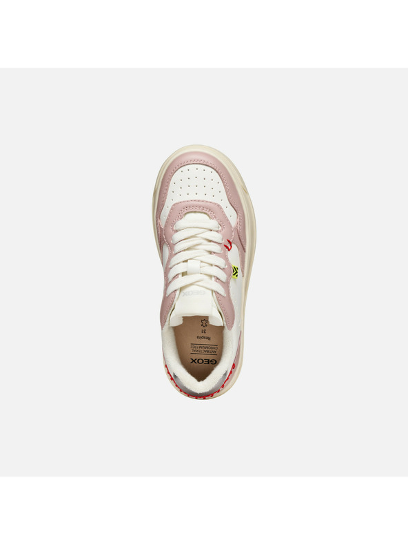 Geox Weiße Mädchen-Sneaker Geox Lestrella