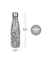 BAAGL  BAAGL Thermoflasche mit Metalldeckel Mixture, 500 ml