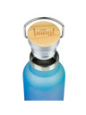 BAAGL  BAAGL Thermoflasche mit Bambusdeckel Gradient Blau-Violett, 500 ml