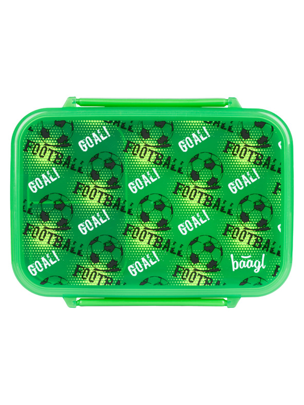 BAAGL  BAAGL Brotdose mit Fächern Fußball