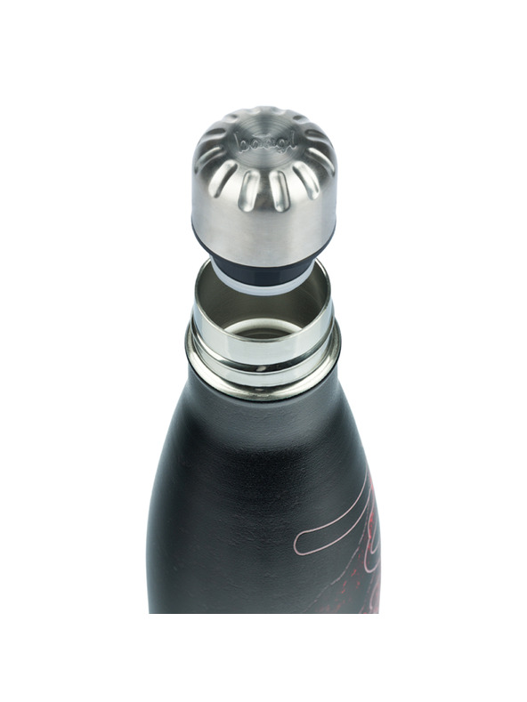 BAAGL  BAAGL Thermoflasche mit Metalldeckel Lava, 500 ml