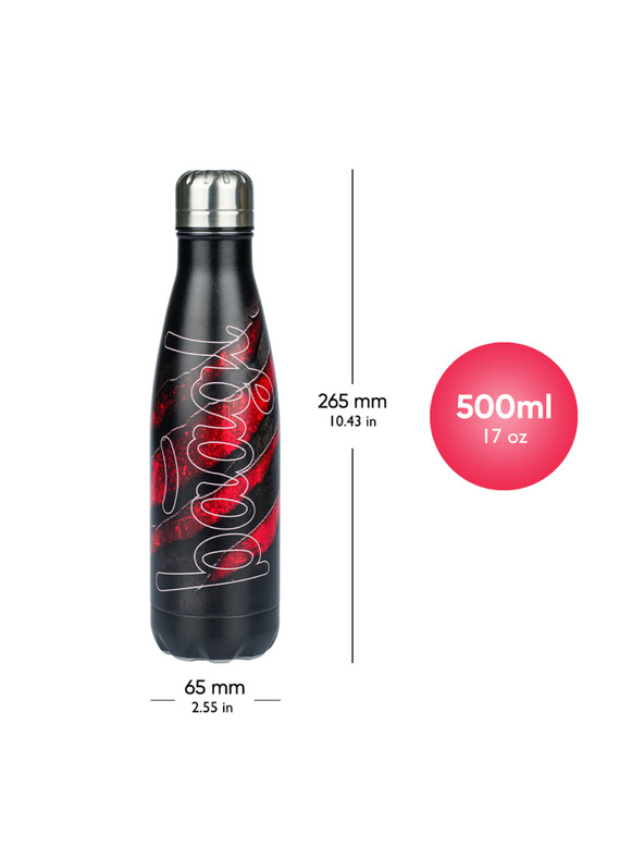 BAAGL  BAAGL Thermoflasche mit Metalldeckel Lava, 500 ml