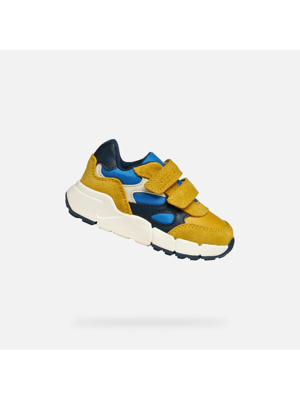 Geox Jungen Lauflernschuhe Geox Flexyper Gelb