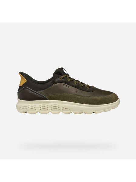 Geox Dunkelgrüne Herren Sneaker Geox Spherica Plus