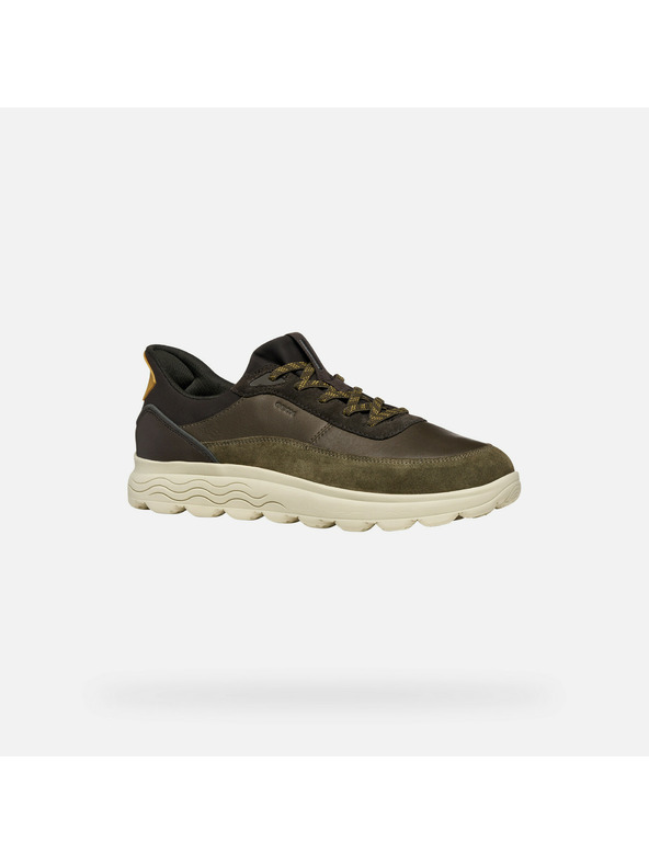 Geox Dunkelgrüne Herren Sneaker Geox Spherica Plus