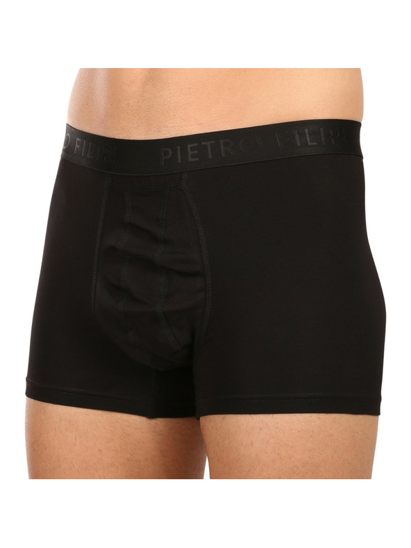 Pietro Filipi 3er-Set - Herren Boxershorts Pietro Filipi mit Hodenschutz schwarz