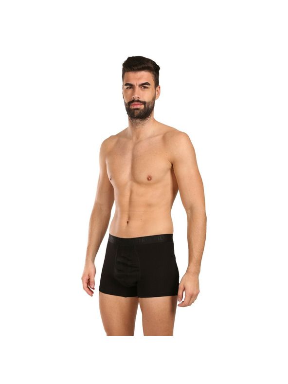 Pietro Filipi 3er-Set - Herren Boxershorts Pietro Filipi mit Hodenschutz schwarz
