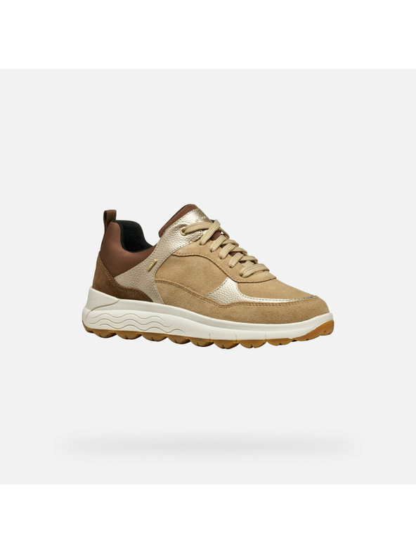 Geox Beige Damen Geox Spherica 4x4 Turnschuhe B ABX