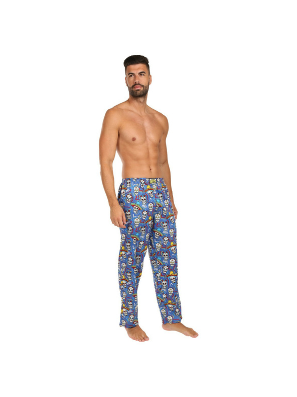 Styx Herren Schlafanzughose Styx Schädel