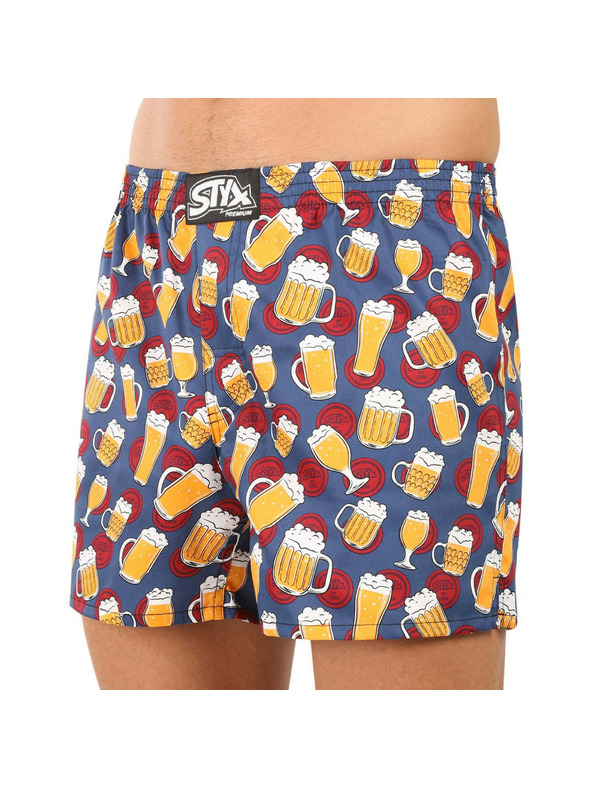 Styx Herren Boxershorts Styx Premium Art klassischer Bund Bier