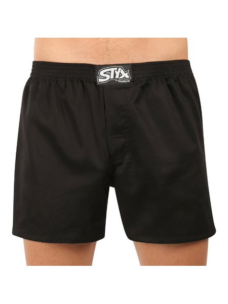 Styx Herren Boxershorts Styx Premium Art klassischer Bund schwarz