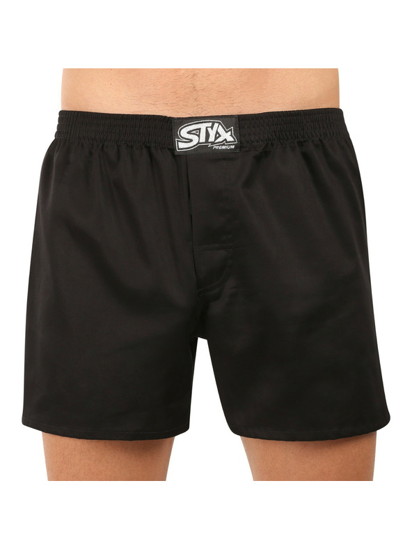 Styx Herren Boxershorts Styx Premium Art klassischer Bund schwarz