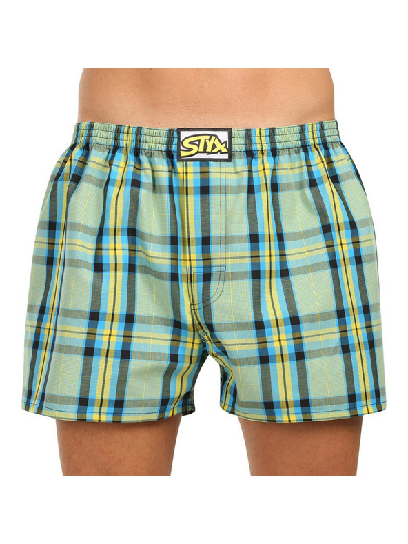 Styx Dreier-Set Herren Styx Shorts klassisch elastisch mehrfarbig
