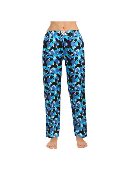 Styx Damen Schlafanzughose Styx Camouflage eckig