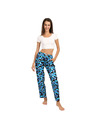 Styx Damen Schlafanzughose Styx Camouflage eckig