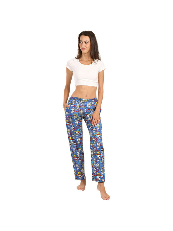 Styx Damen Schlafanzughose Styx Schädel