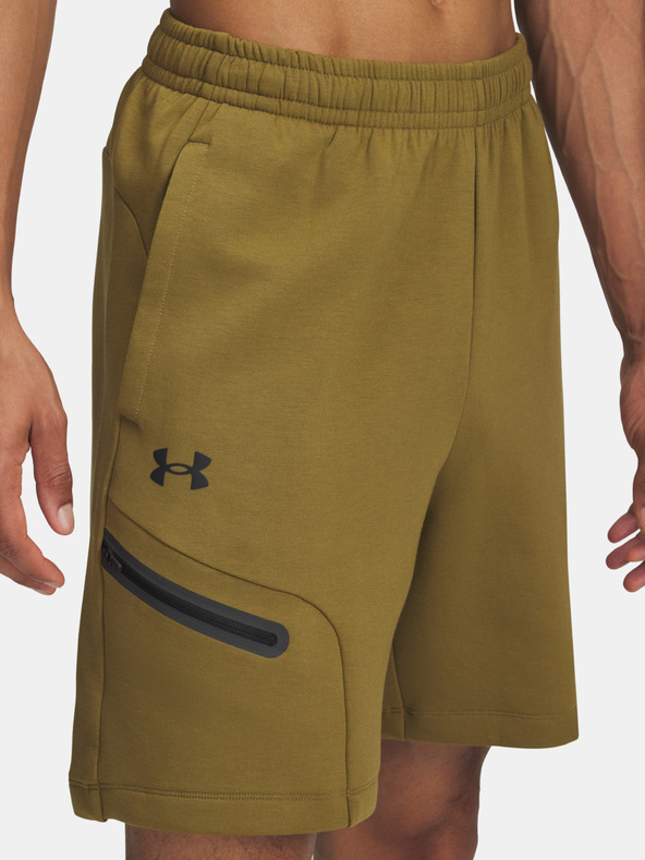 Under Armour Herren Shorts Under Armour UA Unstoppable Flc Shorts-GRN
