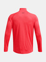Under Armour Herren T-Shirt Under Armour UA Tech Textured 1/2 Zip-RED