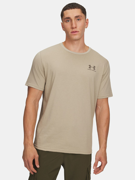 Under Armour Herren T-Shirt Under Armour UA M SPORTSTYLE LC SS-BRN