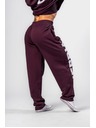 Nebbia Bordeauxrote Baggy-Hose NEBBIA BOYFRIEND STYLE 432